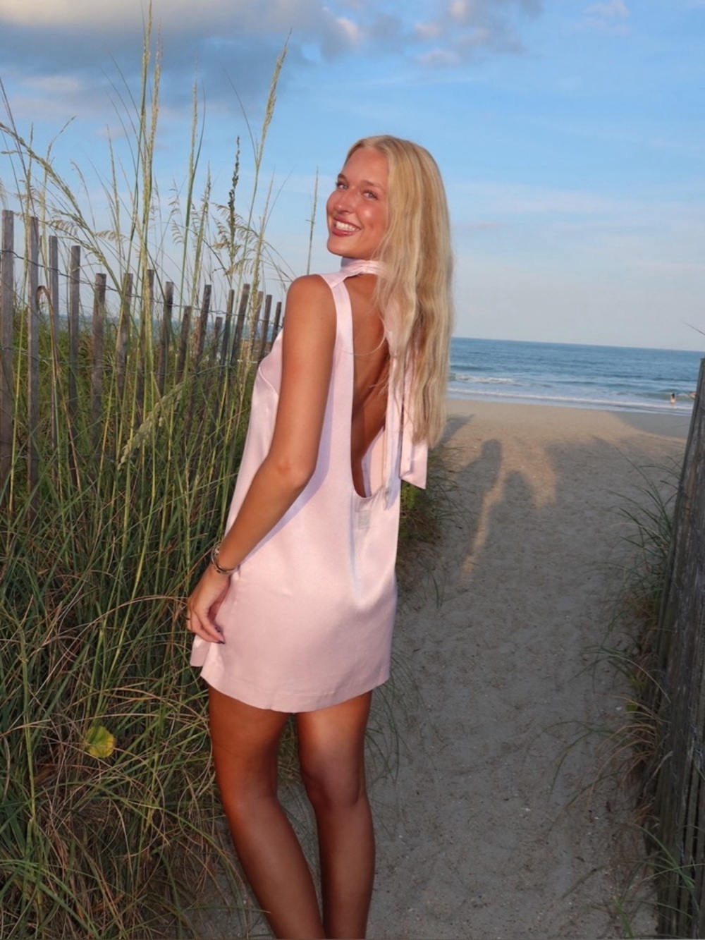 Daily Drills Silly Mini Pink Dress Size Medium